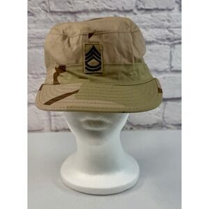 Military Issued Hat Cap Desert Camouflage Class 2 Sekri Size 7 Tan